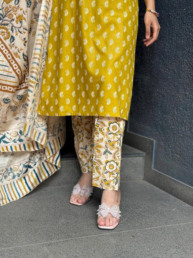 Mustard Heritage Elegance Set