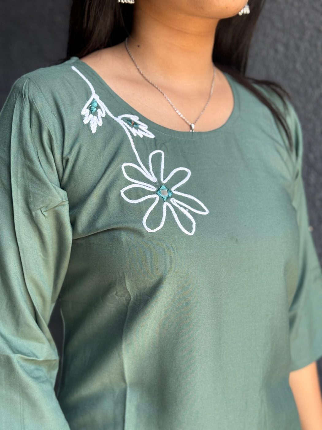 Premium Luxury Olive Green Cord Set
