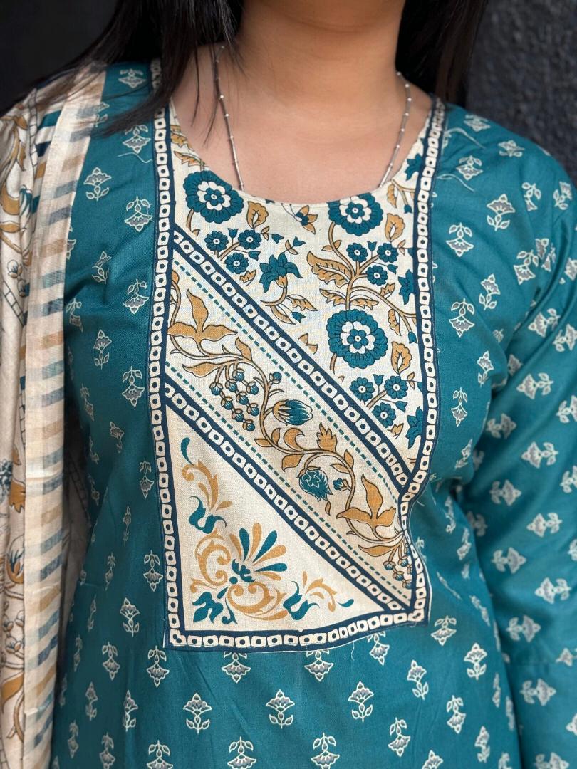 Teal Heritage Elegance Set